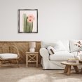 thumbnail image 3 of Stupell Industries Bohemian Pink Flower on Cactus Gray Floating Frame Canvas Art, 25 x 31, by Sisi and Seb, 3 of 7