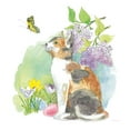 thumbnail image 3 of Gango Home Decor Cottage Easter Kitties I & II by Beth Grove (Printed on Paper); Two 12x12in Unframed Paper Posters, 3 of 5