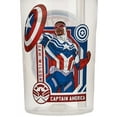 thumbnail image 5 of Marvel Captain America Water Reusable Plastic Water Bottle 16oz White, 5 of 8