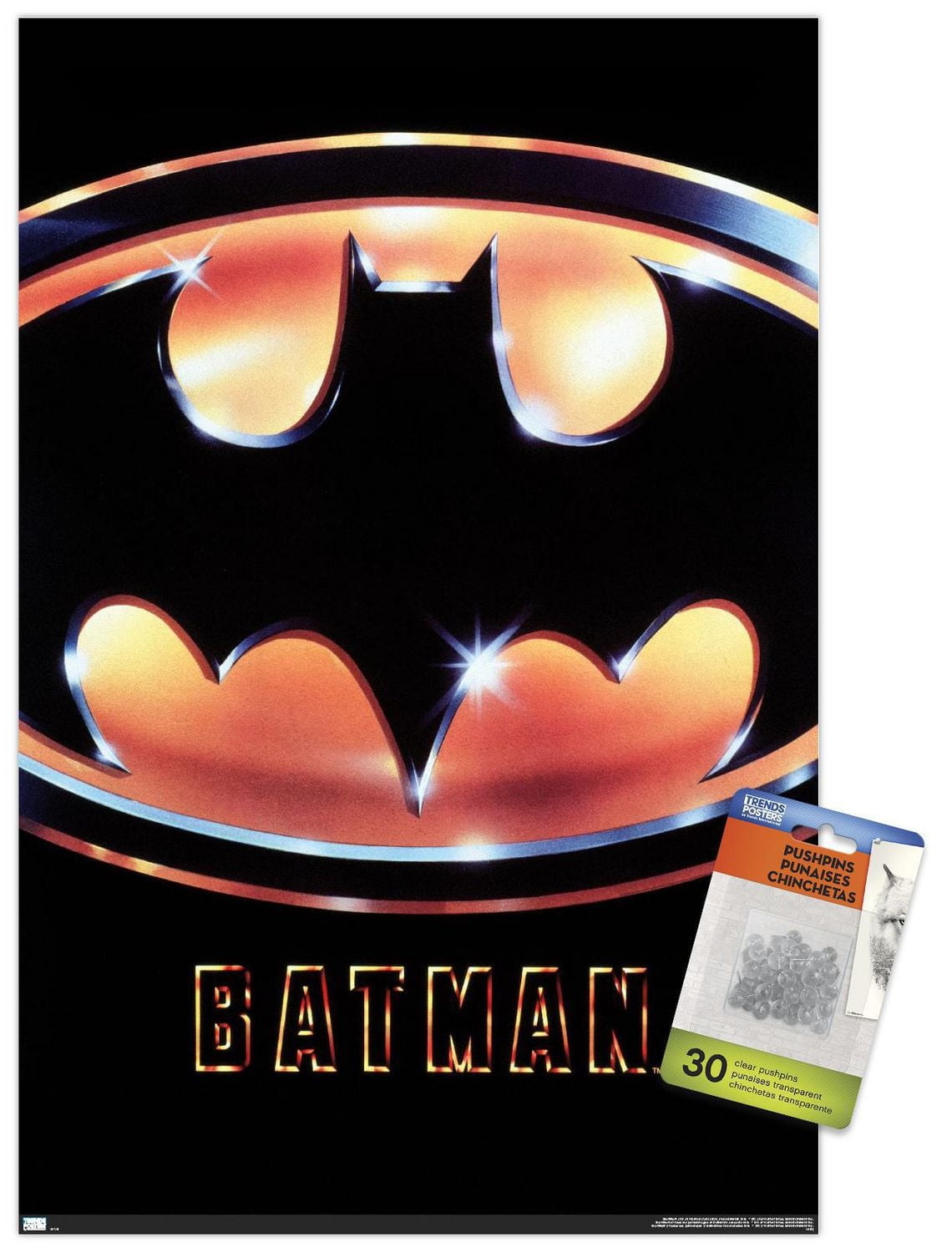 DC Comics Film Batman (1989) - Logo Une Feuille