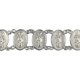 thumbnail image 3 of JOYARIS Pulsera Santa Muerte Esclava Medallas Plata Solida Ley 925 Talla Largo/Ancho: 19.5 cm x 3.5 mm PT-0000072, 3 of 3