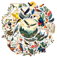 thumbnail image 3 of Realistic Bird Theme Stickers, Waterproof Bird Theme Sticker for Water Bottle Laptop Phone Cases Planner Skateboard Luggage Helmet Party Favor Decor, Ideal for Adults Teens Teacher Rewards, 3 of 9