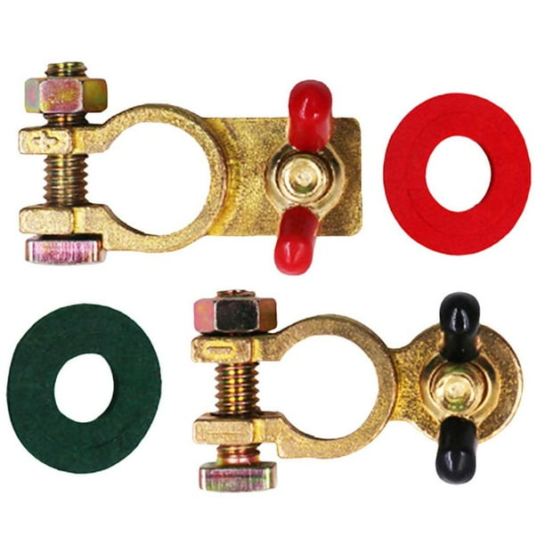 Tohuu Battery Terminal 2 Pcs Batteries Post Connectors Positive