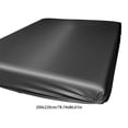 thumbnail image 3 of Fitted Sheet for Double Bed 78x86 Inch Non Slip Mattress Soft Breathable Polyester for Summer and Pets Pillowcase Not Included, 3 of 6