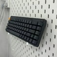 thumbnail image 4 of Plastic Pegboard Wall Mount Hook for Keyboards and Controllers for Gamers and Office for 40mm Spacing, 4 of 8