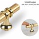thumbnail image 3 of Juego de 6 tiradores para muebles de cocina, tiradores dorados, tiradores dorados para cocina, tiradores dorados para cajones, distancia entre centros de 96 mm, 3 of 5
