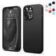 thumbnail image 1 of Entronix Funda de Silicona para iPhone 13 Pro, Suave Al Tacto, Antiarañazos y Antigolpes, Color Negro, 1 of 9