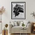 thumbnail image 4 of Historic Framed Print, [Soviet pilot Boris Safonov, in flight suit, next to his I-16 airplane painted with the words For Stalin"].Evgenii Khaldei.", 17-7/8" x 21-7/8", 4 of 9