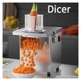 thumbnail image 2 of Multifunctional Vegetable Cube Cutting Machine Electric Dicer Potato Onion Carrot Dicer Fruit And Vegetable Slicing Machine ,Anti-Drip Nozzle, 2 of 7