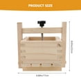 thumbnail image 2 of ORDDIART 1Pack Wood Meat Mold for Home Cooks Meat Press for Cooking, 2 of 5