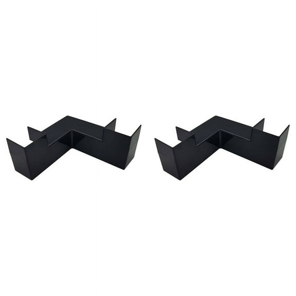 2X Aquarium Underground Corner Tunnel,Fish & Shrimp Hideout for Aquariums, Viewing Tunnel