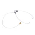 thumbnail image 1 of Dual Head Monitoring Stethoscope, Transparent PP Diagnostic Tool Accessory For Nosie Monitoring Testing, 1 of 8