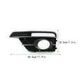 thumbnail image 4 of 1 Pair Front Fog Light Covers Car Exquisite Classic Automotive Lamp Frame Automotive Lighting Accessory Vehicular Equipment Replacement for Beetle 16-19 Left, 4 of 6
