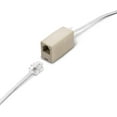 thumbnail image 6 of THE CIMPLE CO - 25 FT Feet Modular Phone Line Cord - High Quality 2 Conductor - White - 1 Pack, 6 of 8