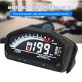 thumbnail image 4 of Velocímetro De Motocicleta Velocímetro De Motocicleta Odómetro digital 12000 RPM Indicador electrónico de RPM para moto de 1 2 4 cilindros, 4 of 8