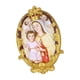 thumbnail image 2 of Escultura católica de Jesús Madre María, adorno de , regalo de Navidad, estatua de figura religiosa 3D para pared, ventana, 2 of 9