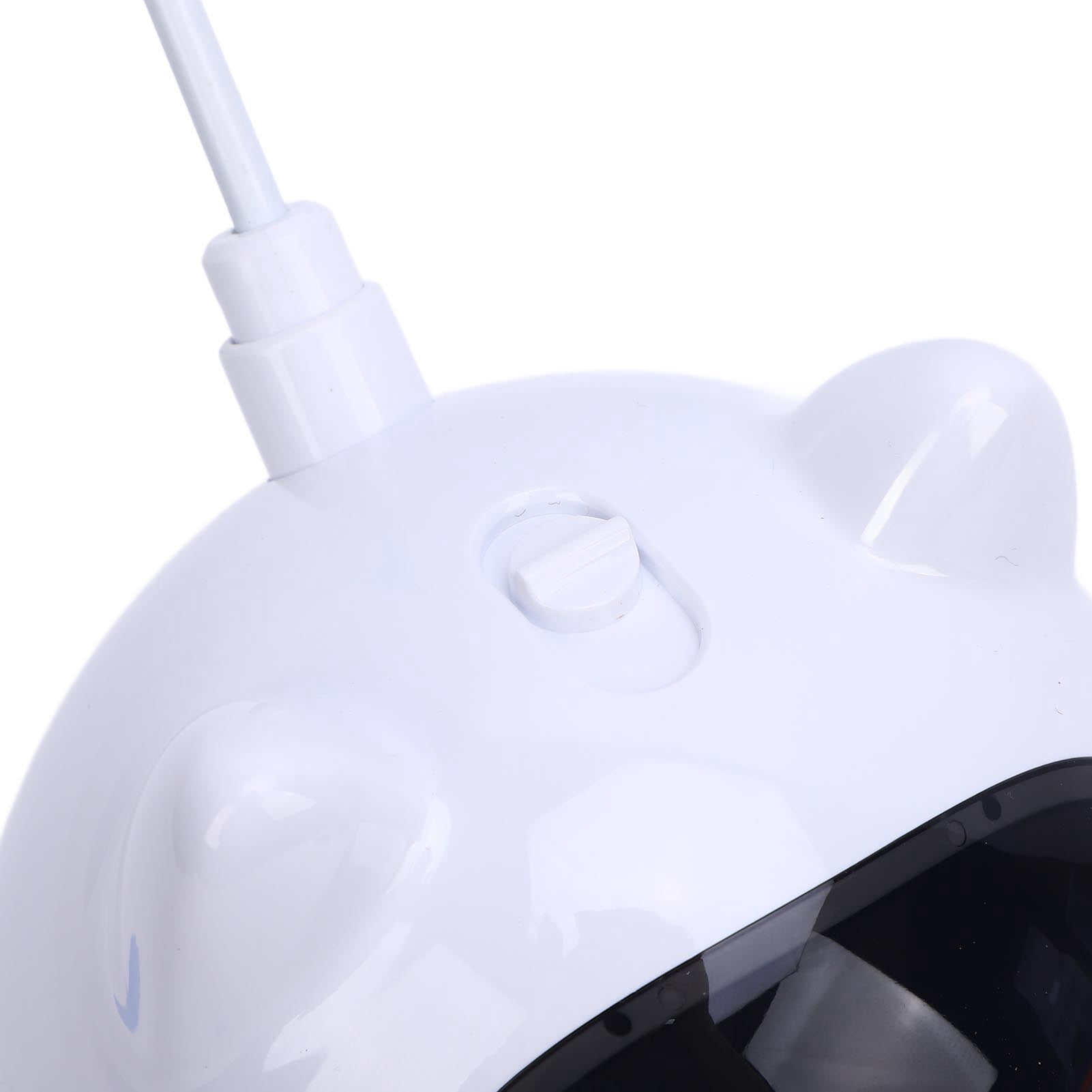 BIMZUC Interactive Cat Toy 3 Rotation Modes Smart Automatic Cat Exercise Toy for Multi Cat Homes Rechargeable Motion Activated Light Beam Chaser White