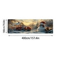 thumbnail image 5 of PLPPYFS Large Christmas Garage Door Decorations, Christmas Garage Door Cover Banner Backdrop Wall Background Party Decorations for Photography Background Home Outdoor Wall Door, 5 of 9