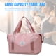 thumbnail image 4 of Bolsa De Viaje Bolsas de lona de viaje Oxford para equipaje informal para ir de compras al gimnasio (rosa), 4 of 8