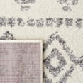 thumbnail image 6 of SAFAVIEH Tulum Leanna Distressed Geometric Runner, 2'2" x 9', Ivory/Grey, 6 of 7