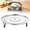White, variant on Clearance Under $3.86! 1Pc High-Legged Steamer Stand for Steaming Food, 18cm (White)