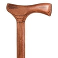 thumbnail image 3 of Brazos Twisted American Hardwood Wood T-Handle Cane 34 Inch Height, 3 of 8