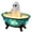 D, variant on Halloween Decor-Halloween Decorations Indoor-Light Up Ghost with Acrylic Cover-Cute Ghost with Light for Home Kitchen Mantel Tabletop Party Decor Gifts