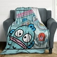 thumbnail image 3 of Sanrio HANGYODON Throw Blanket Cute Flannel for Boys Girls Men Women, 3 of 7