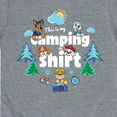 thumbnail image 3 of Paw Patrol - This Is My Camping Shirt - Toddler And Youth Short Sleeve Graphic T-Shirt, 3 of 6