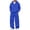 Royal Blue #27, variant on DORKASM Men's Full Zip Hooded Sweatshirt and Casual Athletic Jogger Tracksuit Set Purple XL