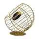thumbnail image 4 of Soporte para cápsulas de café, soporte para cápsulas de espresso, soporte de escritorio para oficina en casa, hierro resistente Oro 20cmx20cm, 4 of 9
