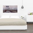 thumbnail image 2 of Pont de Brooklyn avec Passantsby - Toile 24"x48 Pouces - Impression à la Demande, 2 of 5