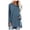 Blue, variant on Long Sleeve Shirts for Women 2026 Spring Plus Size Plain Crewneck Oversized Tshirt Blouse Tunic Tops