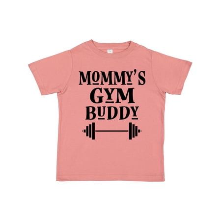 

Inktastic Mommy Gym Buddy Workout Gift Toddler Boy or Toddler Girl T-Shirt