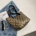 thumbnail image 3 of Bolsa Moda Rhombus Mujeres Crossbody Casual algodón acolchado Tote para viajes femeninos Ndcxsfigh Para Estrenar, 3 of 9