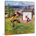 thumbnail image 2 of Marmont Hill Oregon Baseball by John Clymer Painting Print on Canvas, 2 of 5