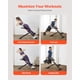 thumbnail image 2 of VEVOR Banco de hiperextensión de espalda con silla romana ajustable y plegable para gimnasio en casa, 2 of 7
