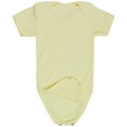 thumbnail image 4 of ToBeInStyle Babys' 4 Pack Ultra-Soft Cotton Short Sleeve Bodysuit Romper - Pastel - 1 Year Old, 4 of 5