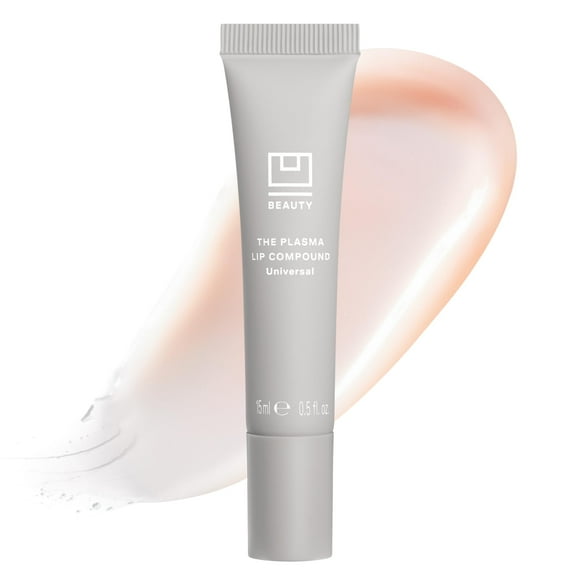 U Beauty The PLASMA Lip Compound - Anti-Wrinkle & Anti-Aging Treatment - Clear Plumping Lip Gloss with Hyaluronic Acid for Deep Hydration - Salicylic Acid, Vitamin E, &