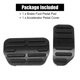 thumbnail image 5 of Negro Coche Freno Pedal Cubierta Kit Antideslizante Acelerador Pedal Cubierta, 5 of 7