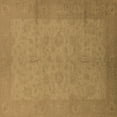 thumbnail image 1 of Ahgly Company Indoor Square Oriental Brown Industrial Area Rugs, 7' Square, 1 of 4
