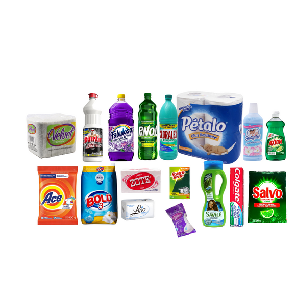 Despensa Empresarial Completa Productos de Limpieza