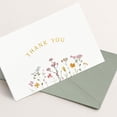 thumbnail image 2 of Set de tarjetas de agradecimiento ZICOTO, 20 tarjetas florales con sobres, 2 of 9