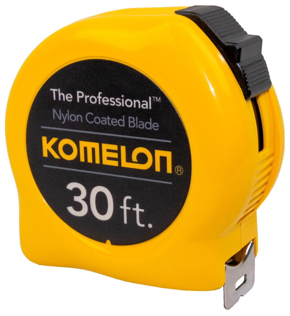 Komelon 30' X 1In Professional Series Tape Measure
