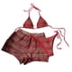 thumbnail image 3 of TaTaai Daily Conservative One-Piece Swimsuit, Women's Beach Three-Piece Set, Elastic High Waist Design, Suitable for Summer Vacation Beach Outfits Gift, 3 of 5