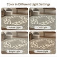 thumbnail image 7 of ODIKA Beige Grey Boho Ornamental Intricate Decorative Layout Neutral for Playroom, Bedroom, Reading Nook, Pet Friendly & Kids Safe Play, 7 of 7