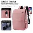 thumbnail image 3 of Mochila para portátil MAXTOP Deep Storage con USB de 17 pulgadas resistente al agua, 3 of 7