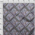 thumbnail image 3 of oneOone Polyester Spandex Medium Purple Fabric Floral Sewing Craft Projects Fabric Prints By Yard 56 Inch Wide, 3 of 4
