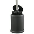 thumbnail image 4 of Bath Bliss Self Closing Lid Toilet Brush and Holder 2 Pack Replacement Brushes in Matte Black, 4 of 4