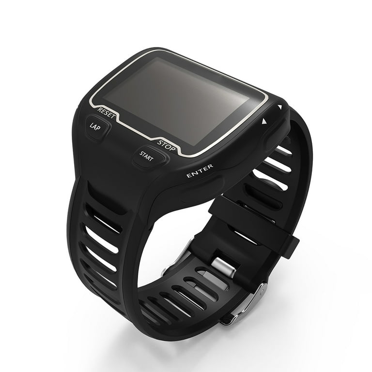 Bracelet pour montre Garmin Forerunner 910XT, bracelet de remplacement en  silicone pour montre Garmin Forerunner 910XT 